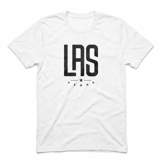 LAS Star Las Vegas t-shirt in white