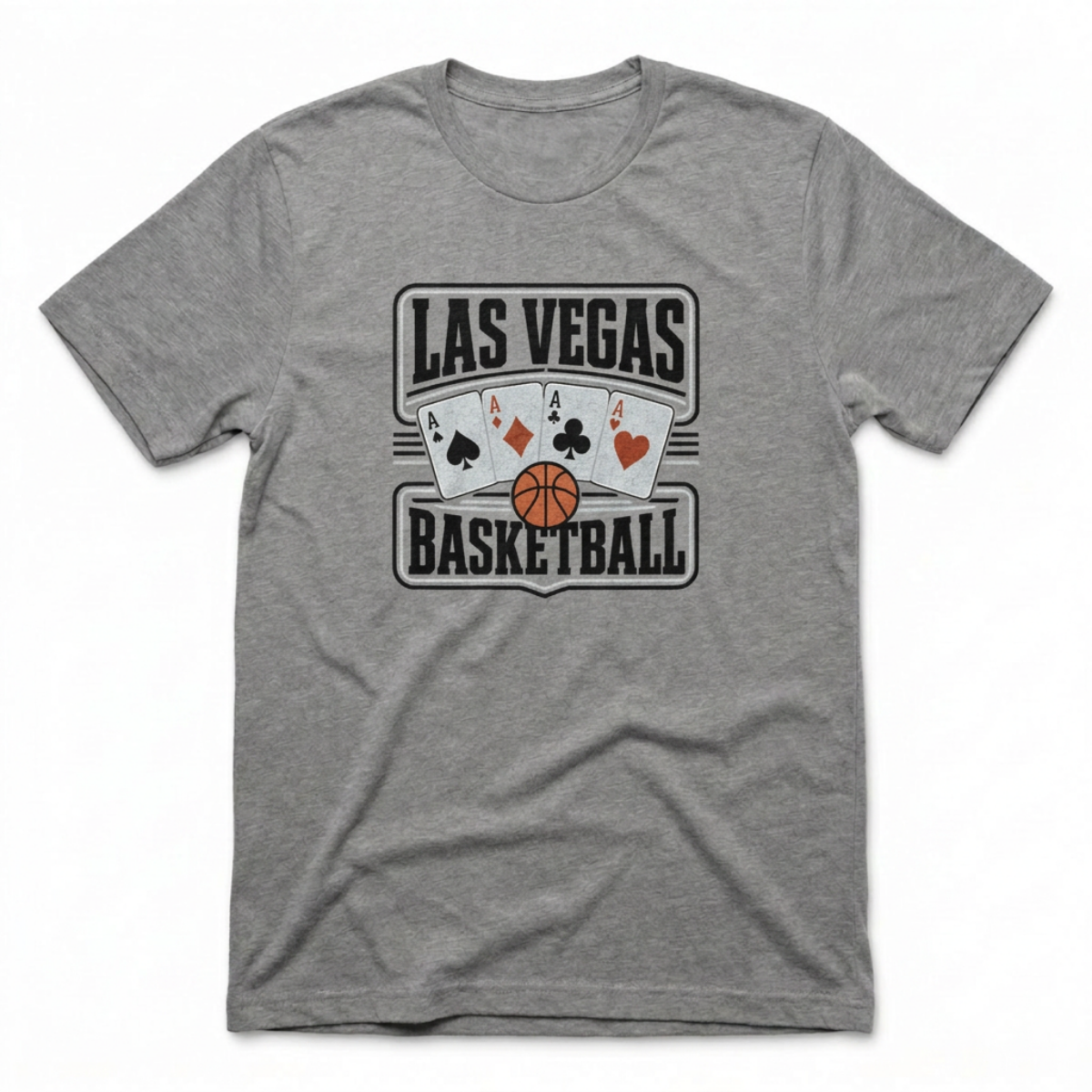 All Aces Las Vegas basketball t-shirt in premium heather