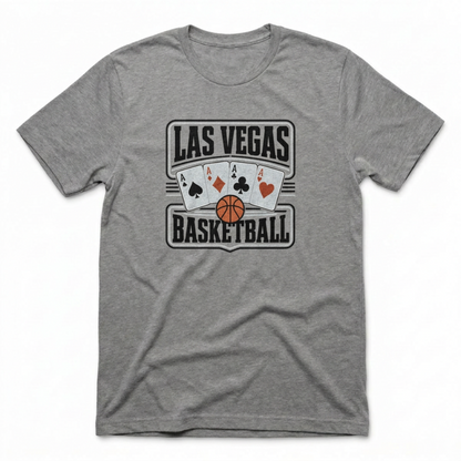 All Aces Las Vegas basketball t-shirt in premium heather