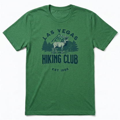 Las Vegas Hiking Club Las Vegas t-shirt in envy