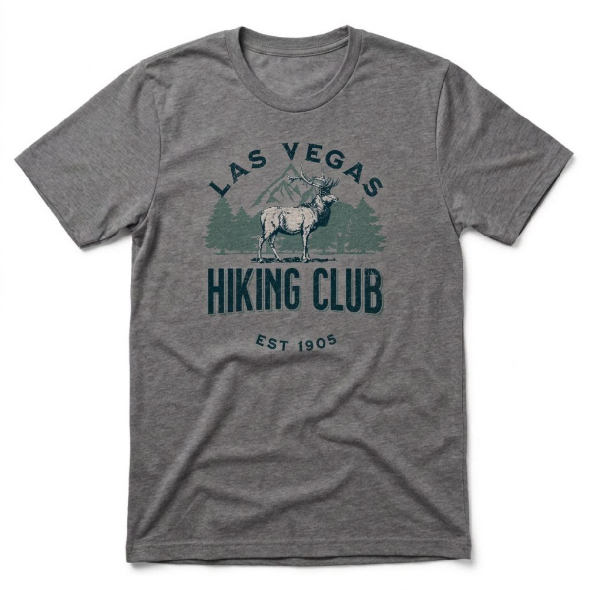 Las Vegas Hiking Club Las Vegas t-shirt in premium heather