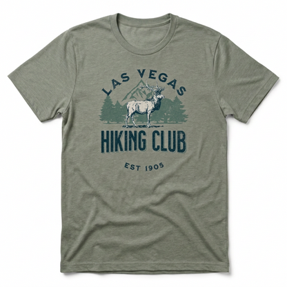 Las Vegas Hiking Club Las Vegas t-shirt in venetian gray