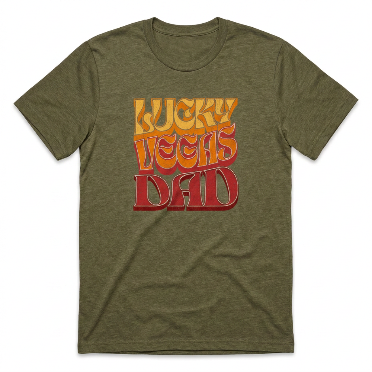 Lucky Vegas Dad T-Shirt