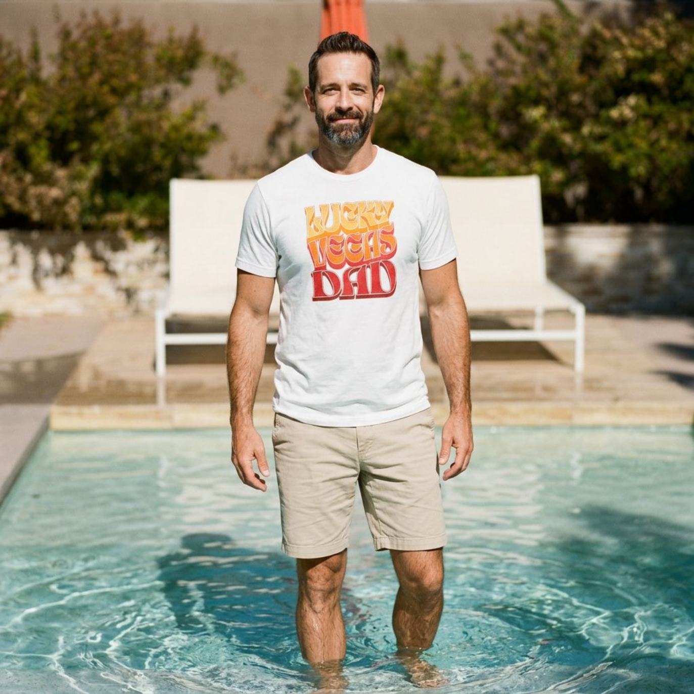 Lucky Vegas Dad T-Shirt