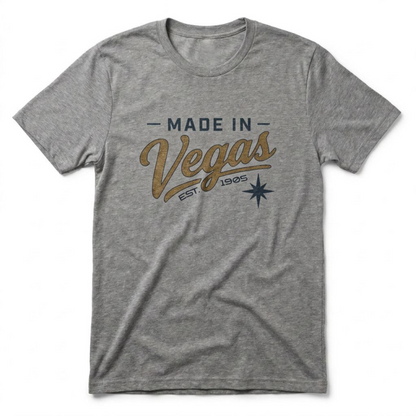 Made In Vegas Las Vegas area code t-shirt in premium heather