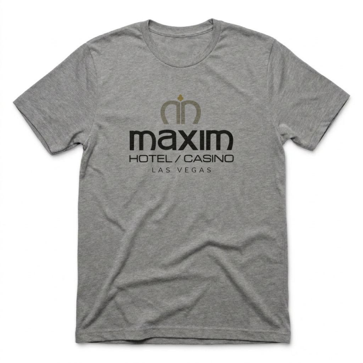 Maxim Hotel & Casino Las Vegas area code t-shirt in premium heather