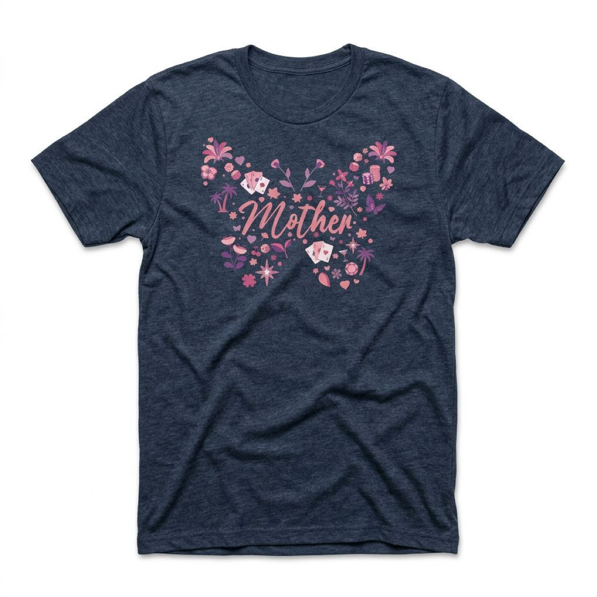 Motherfly Las Vegas t-shirt in black