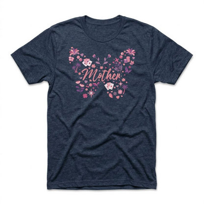 Motherfly Las Vegas t-shirt in black
