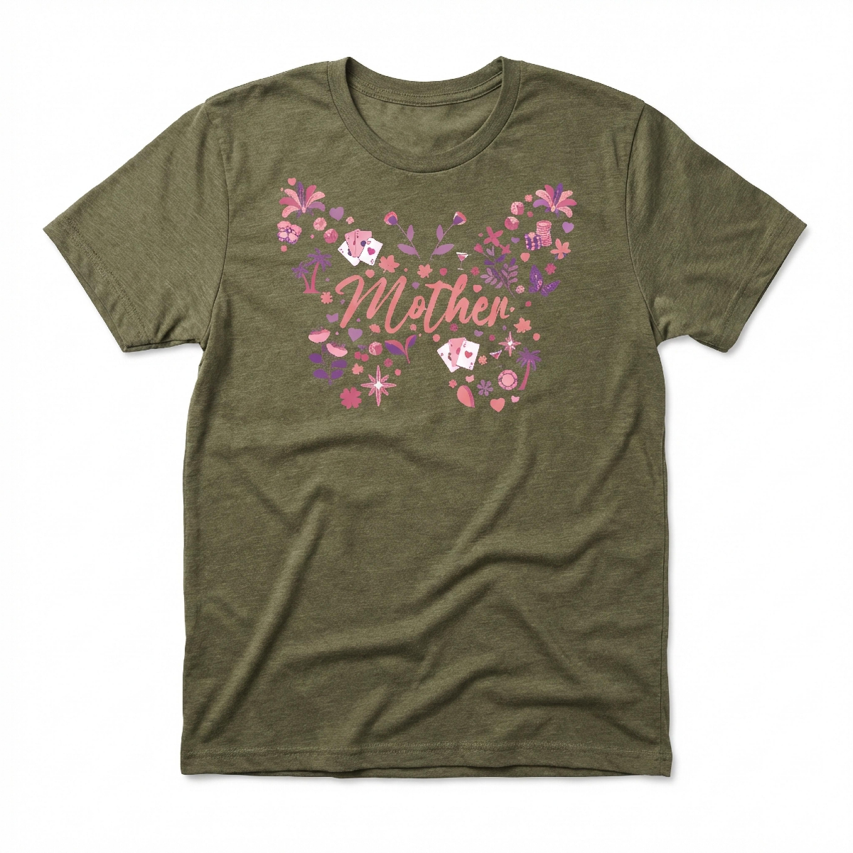 Motherfly Las Vegas t-shirt in blue