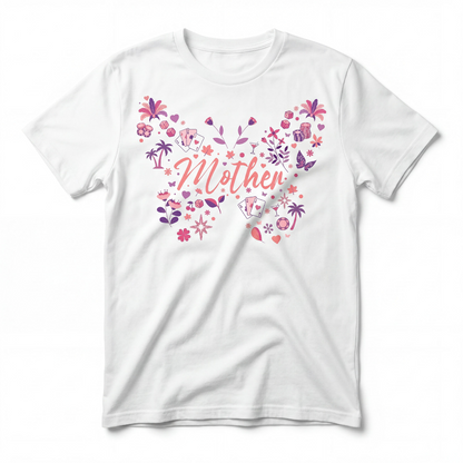 Motherfly Las Vegas t-shirt in white