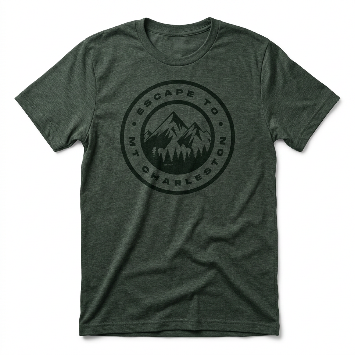 Escape to Mt Charleston Las Vegas t-shirt in sand