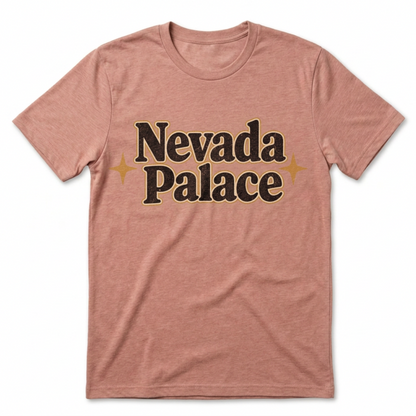 Nevada Palace Las Vegas t-shirt in Desert Pink
