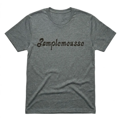 Pamplemousse Las Vegas t-shirt in heavy metal