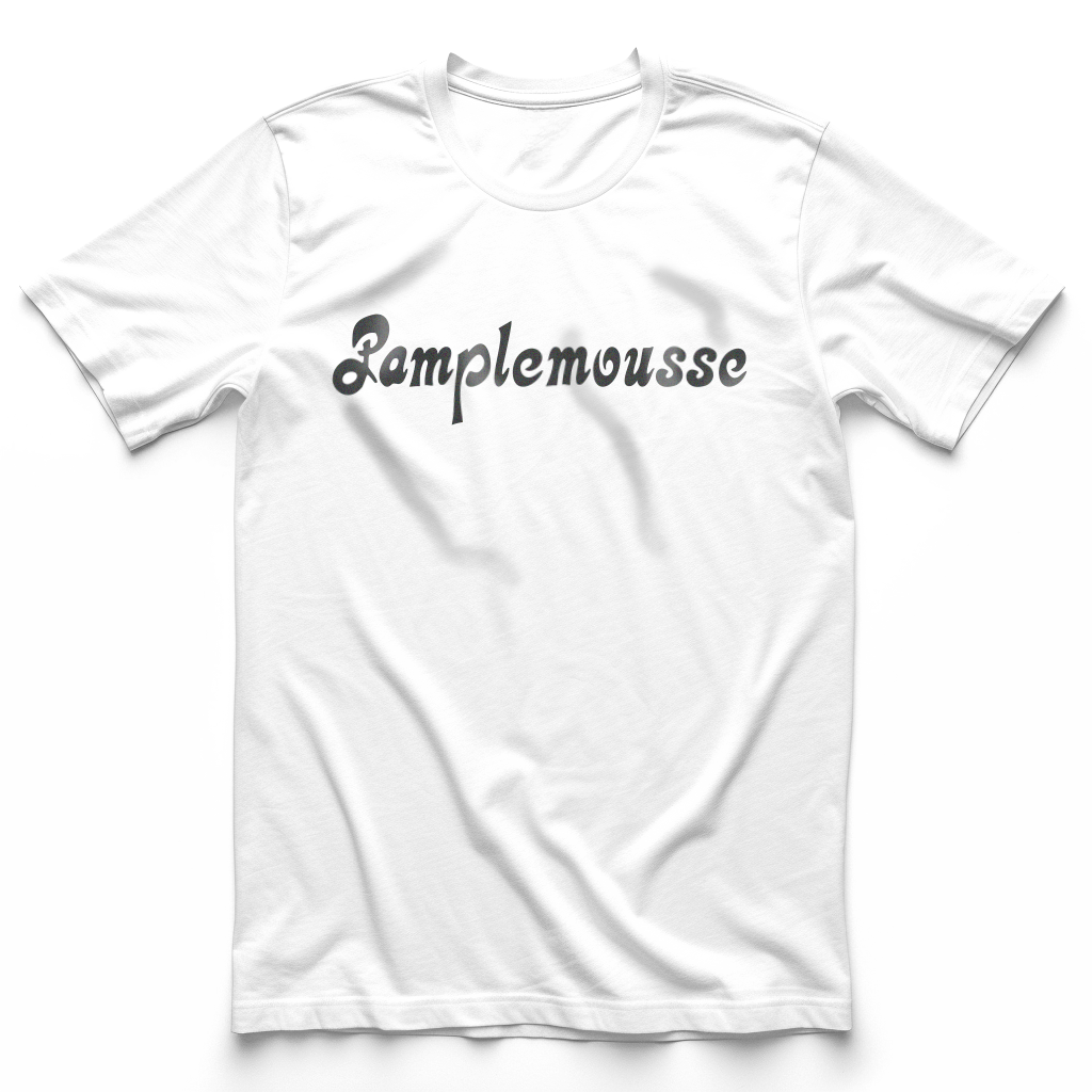 Pamplemousse Las Vegas restaurant tribute t-shirt in white