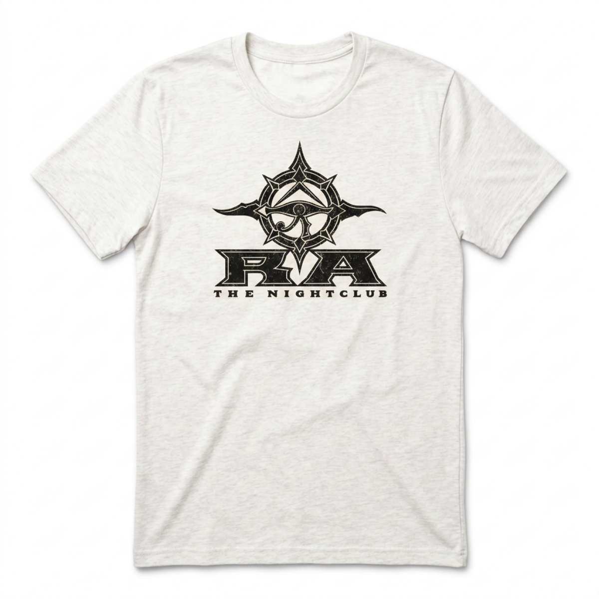 RA Nightclub Las Vegas t-shirt in Heather White