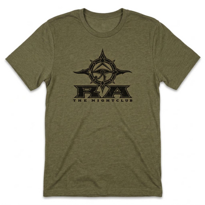 RA Nightclub Las Vegas t-shirt in Military Green