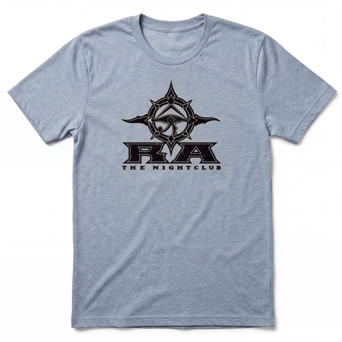 RA Nightclub Las Vegas t-shirt in Vintage Stonewash Denim