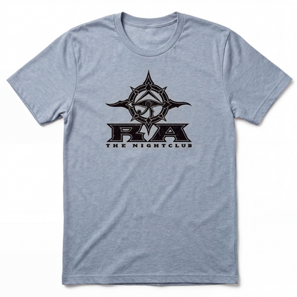 RA Nightclub Las Vegas t-shirt in Vintage Stonewash Denim