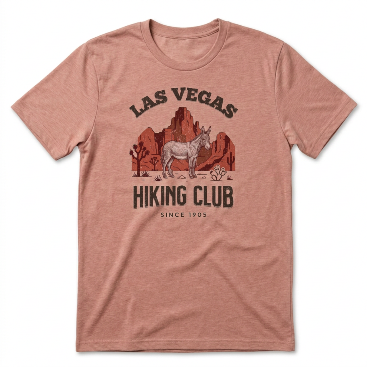 Las Vegas Hiking Club T-Shirt (Red Rock Edition)
