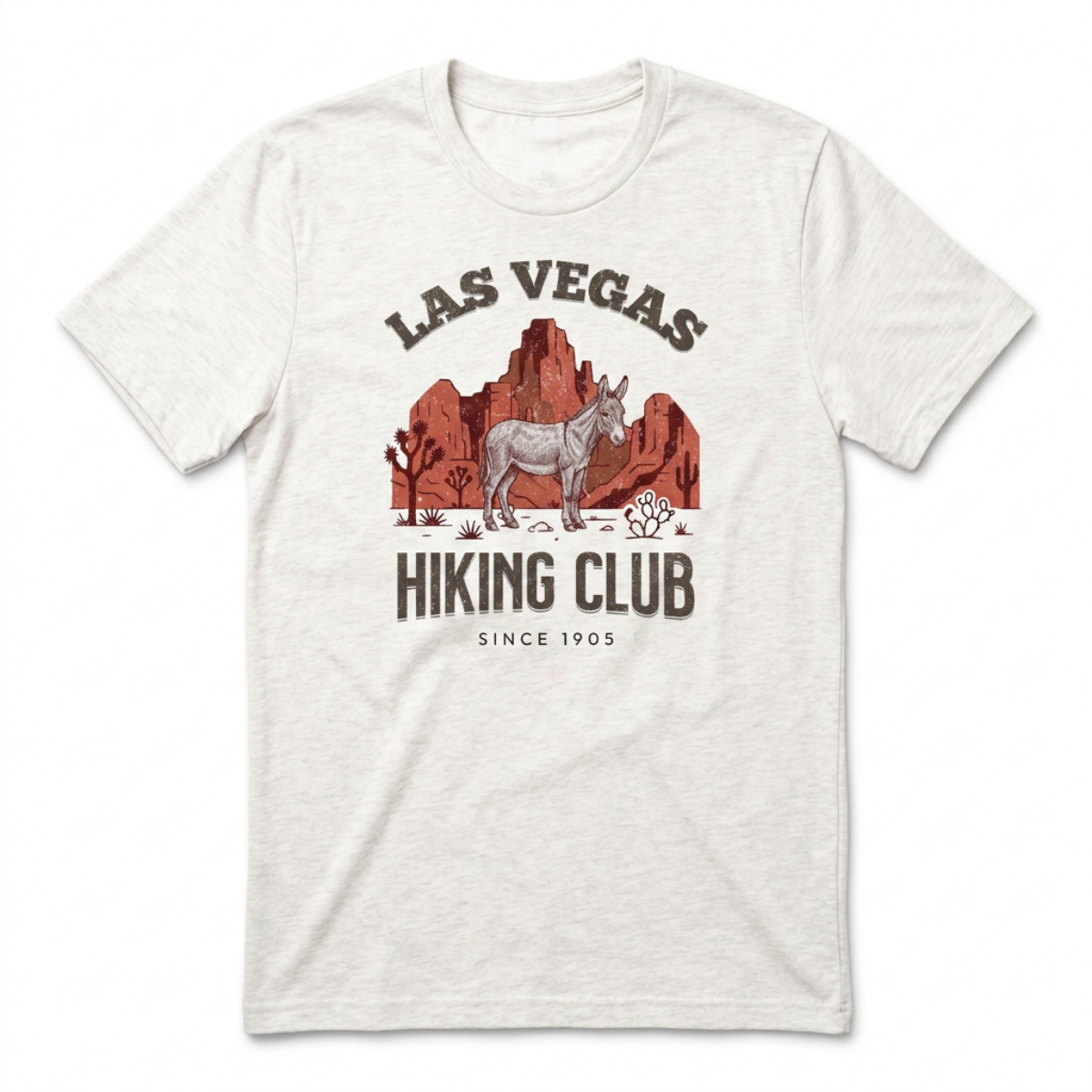 Las Vegas Hiking Club T-Shirt (Red Rock Edition)