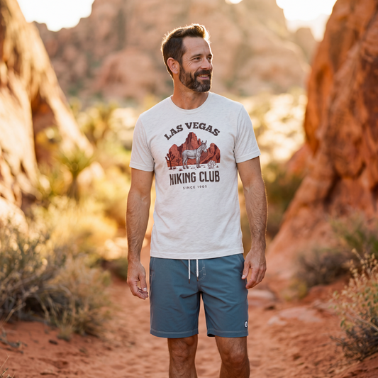Las Vegas Hiking Club T-Shirt (Red Rock Edition)