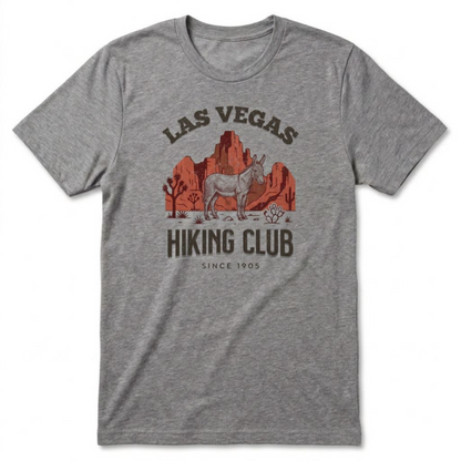 Las Vegas Hiking Club T-Shirt (Red Rock Edition)