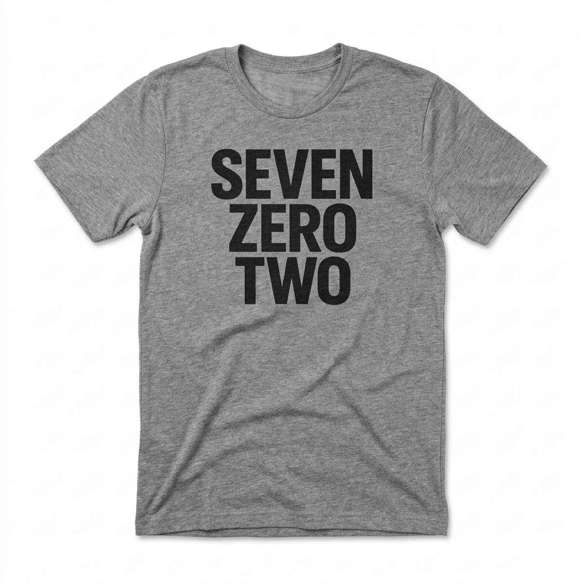 Seven Zero Two Las Vegas t-shirt in gray