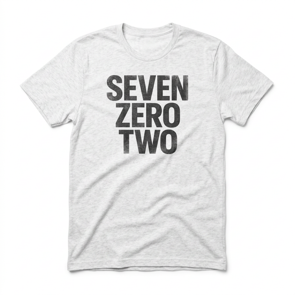 Seven Zero Two Las Vegas t-shirt in heather white