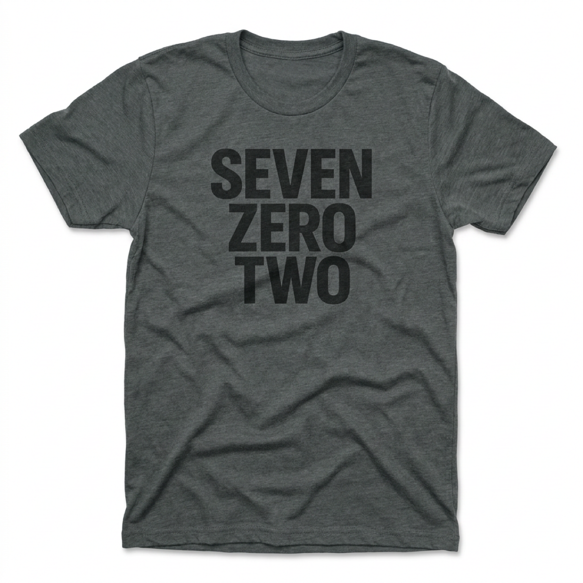 Seven Zero Two Las Vegas t-shirt in vintage heavy metal
