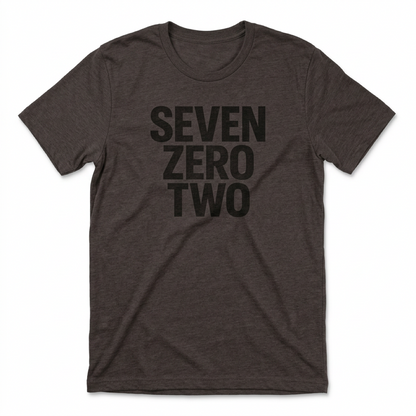 Seven Zero Two Las Vegas t-shirt in vintage black
