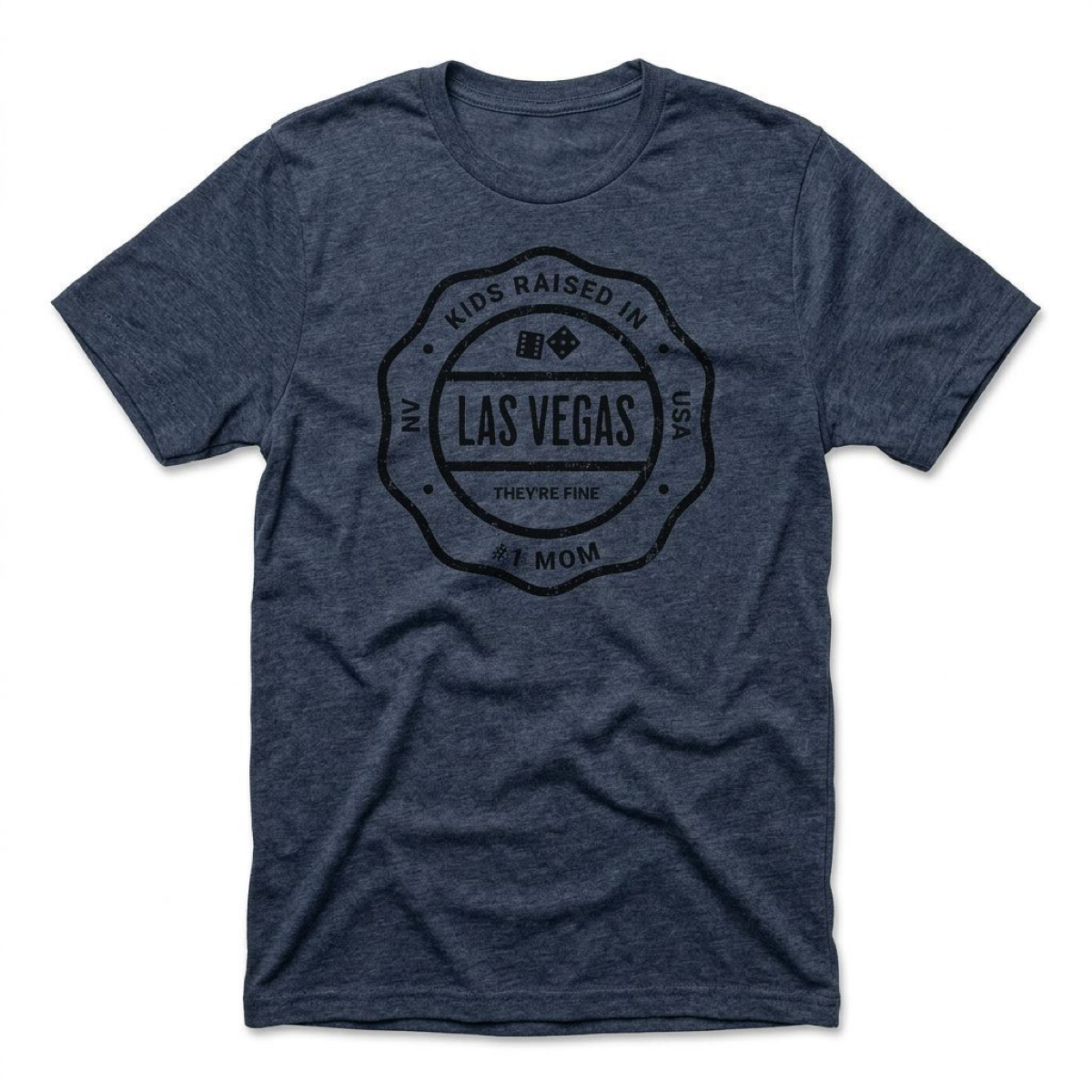 Stamped In Vegas Las Vegas t-shirt in legion blue
