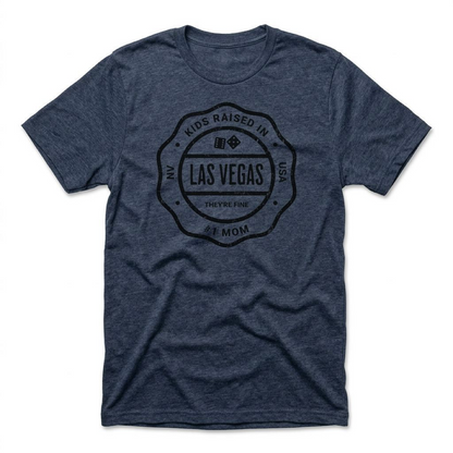 Stamped In Vegas Las Vegas t-shirt in legion blue