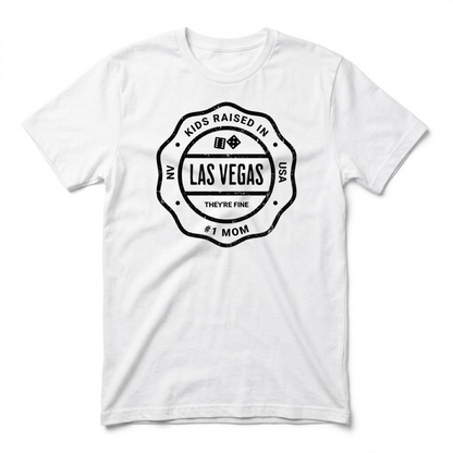 Stamped In Vegas Las Vegas t-shirt in white