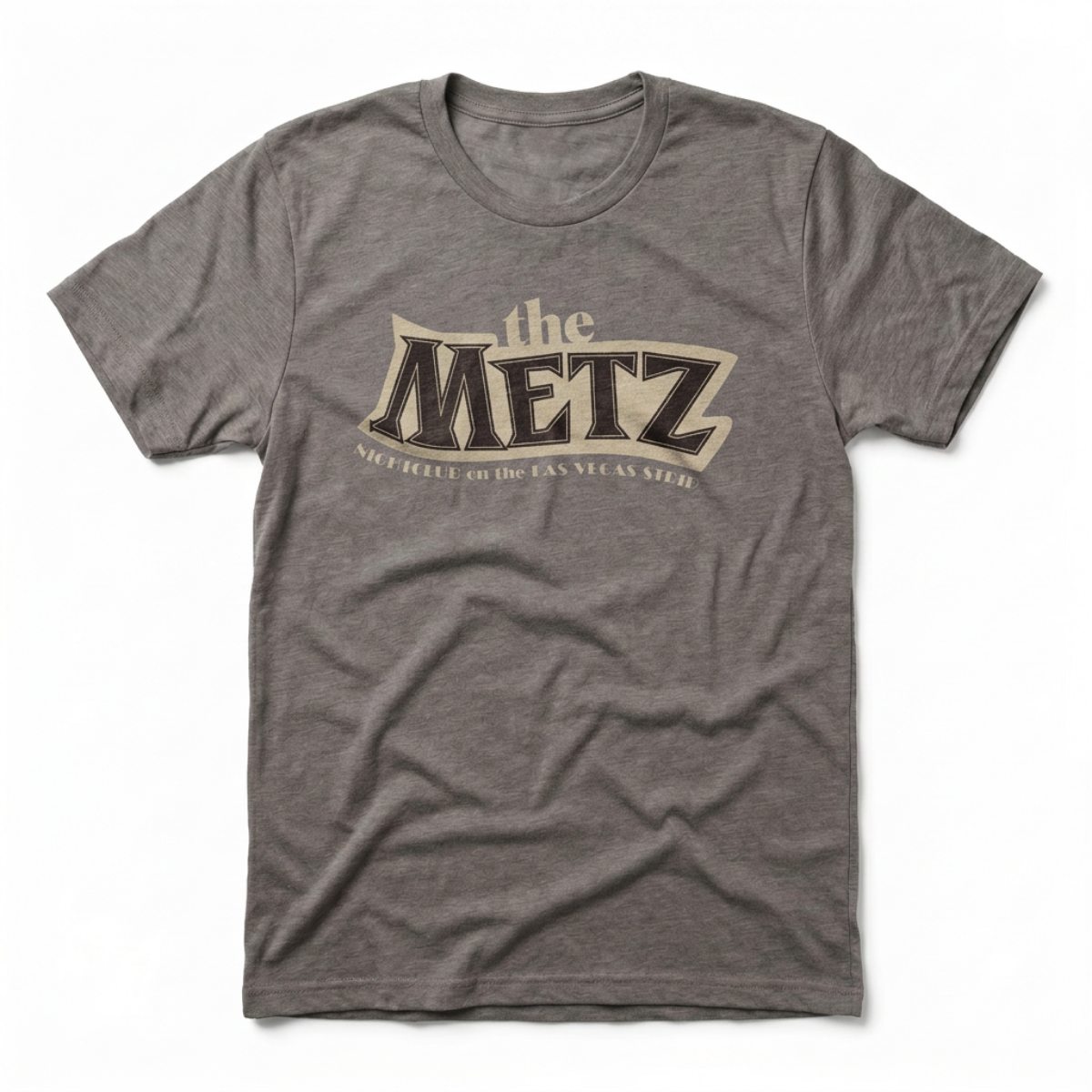 The Metz Las Vegas nightlife tribute t-shirt in premium heather