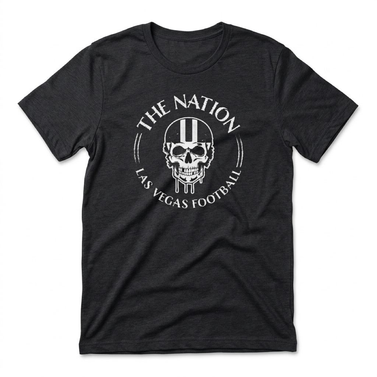 The Nation Skull Helmet Las Vegas Raiders t-shirt in black