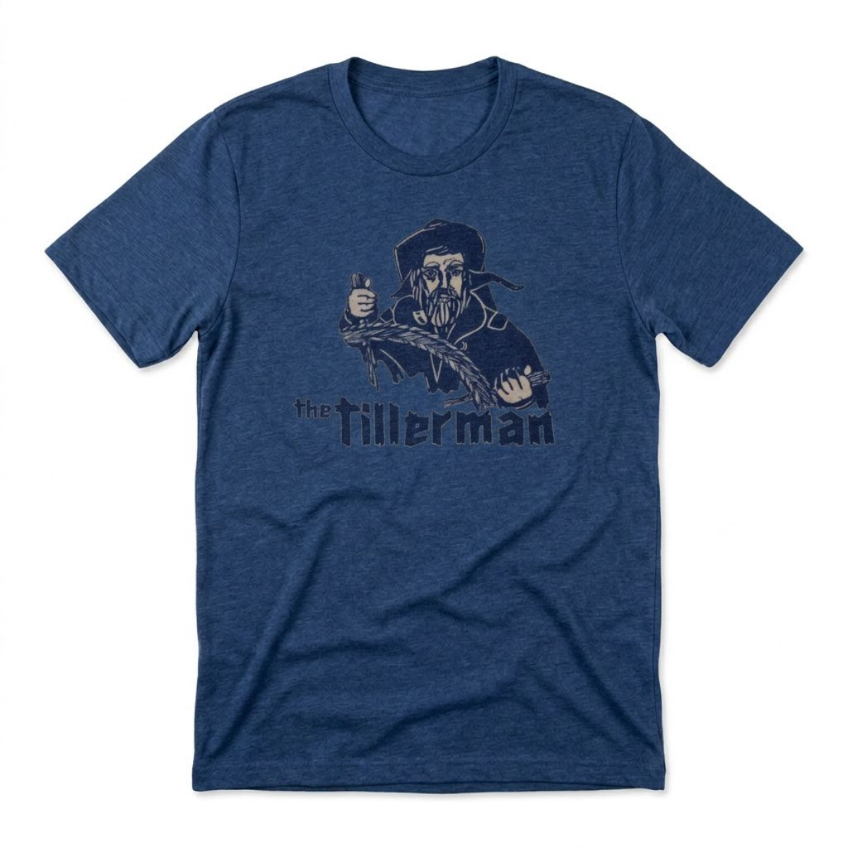 The Tillerman Las Vegas restaurant tribute t-shirt in vintage royal