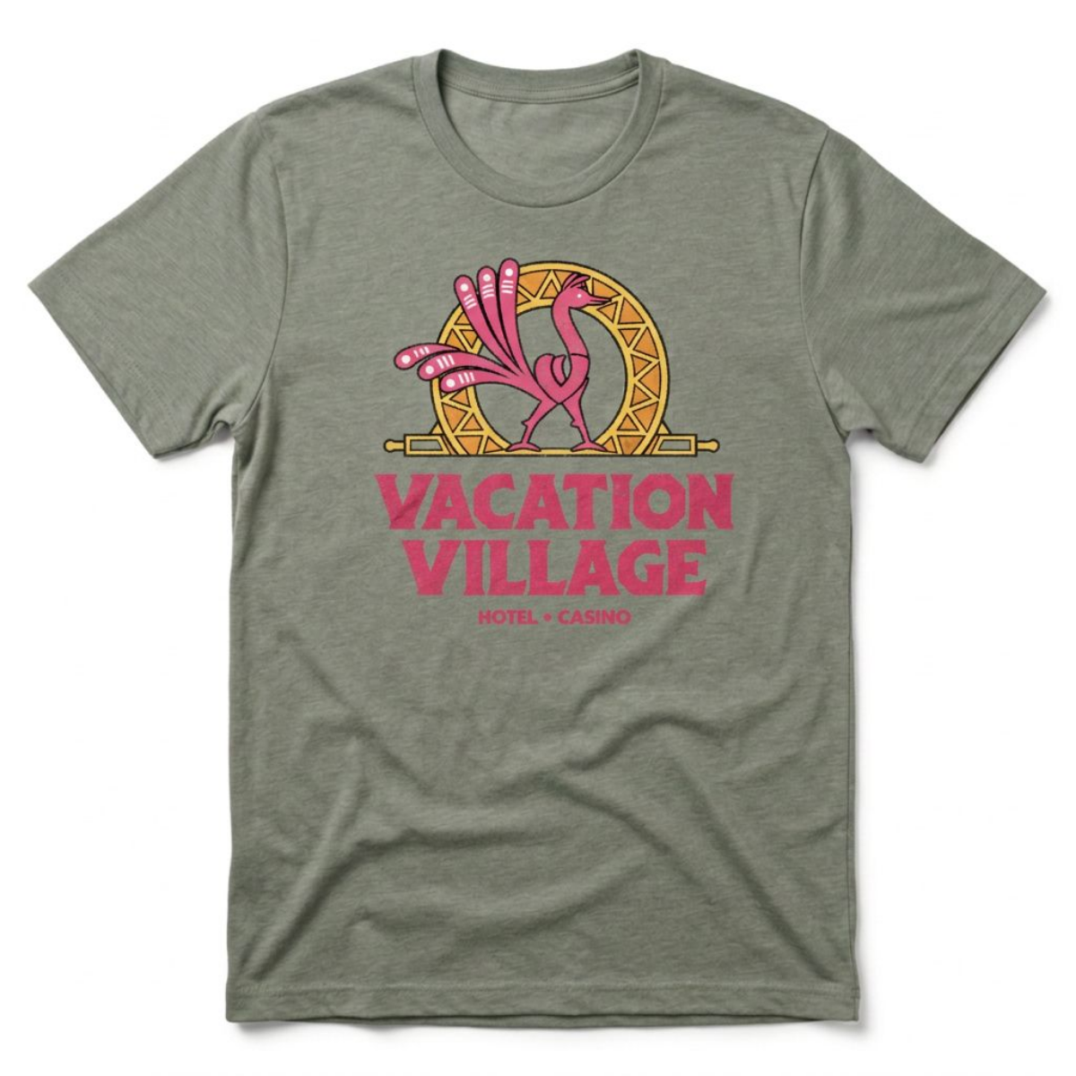 Vacation Village Las Vegas t-shirt in Venetian Gray