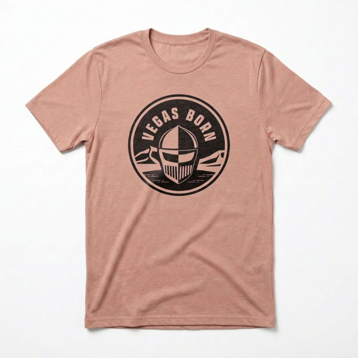 Vegas Born Desert Las Vegas t-shirt in desert pink