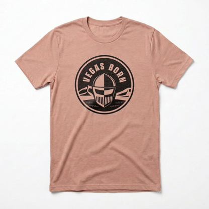 Vegas Born Desert Las Vegas t-shirt in desert pink