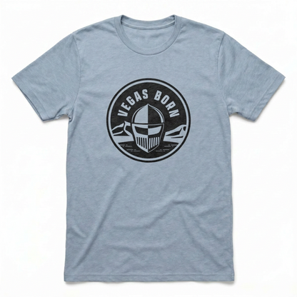 Vegas Born Desert Las Vegas t-shirt in vintage stonewash denim