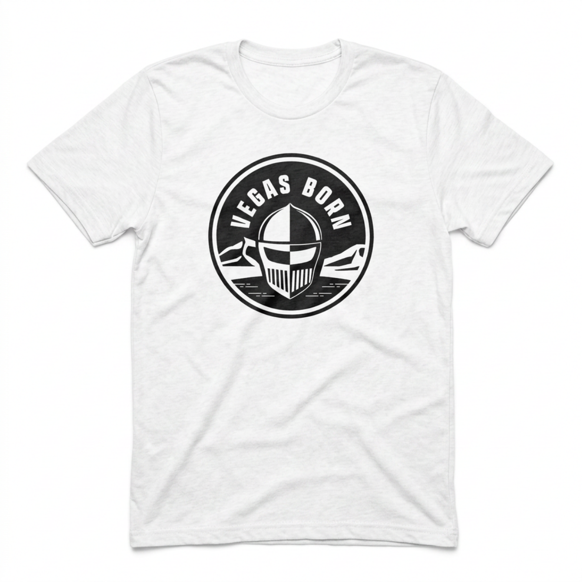 Vegas Born Desert Las Vegas t-shirt in white