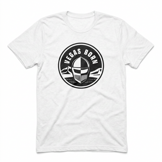 Vegas Born Desert Las Vegas t-shirt in white