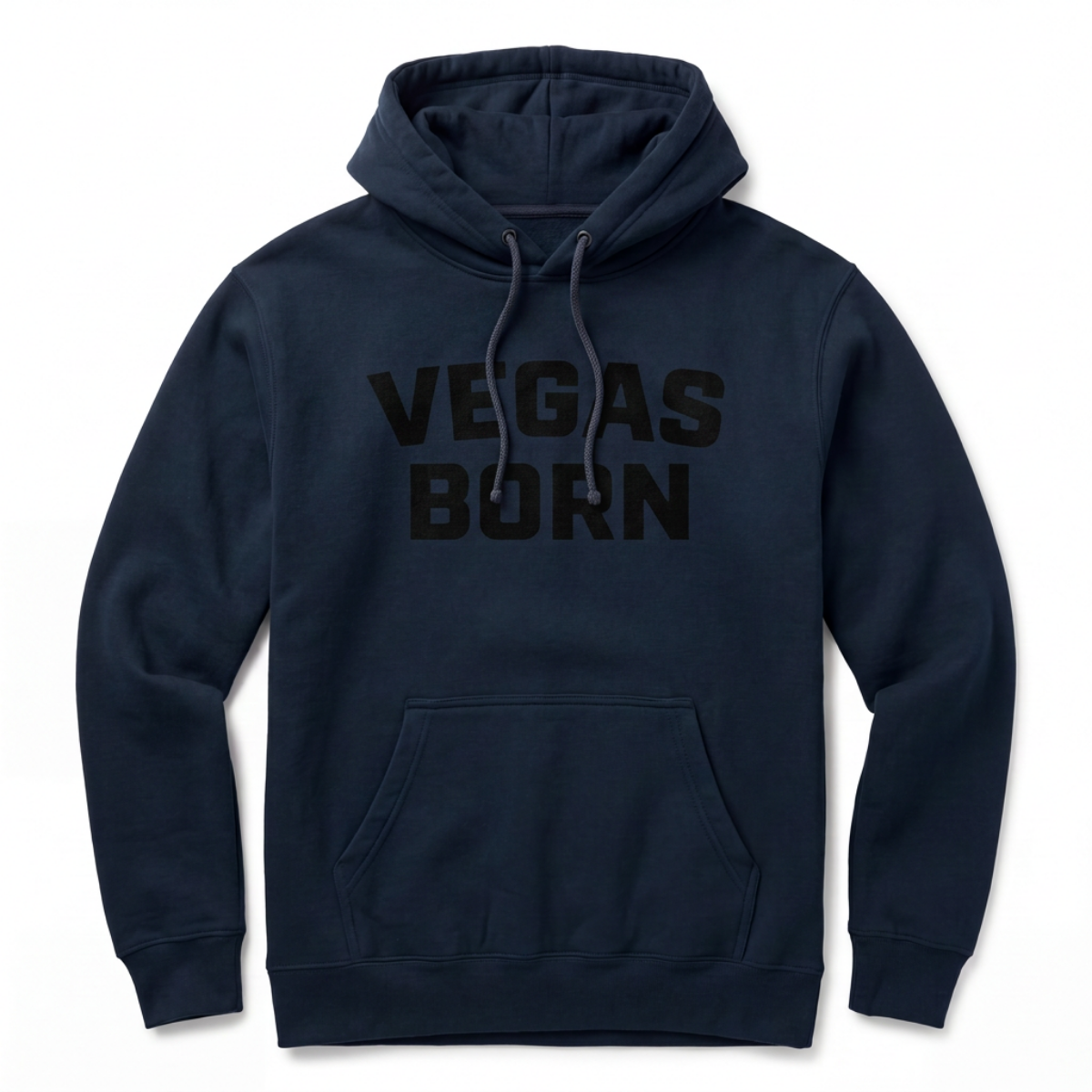 Vegas Born Las Vegas hoodie in Classic Navy