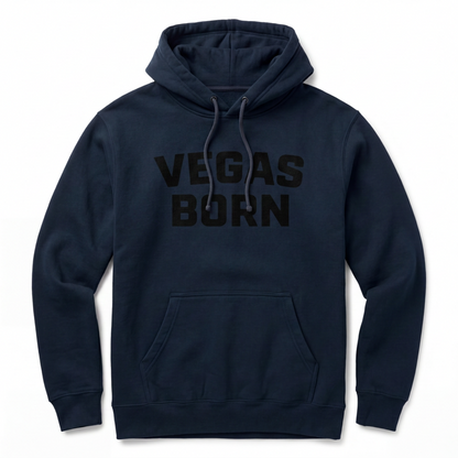 Vegas Born Las Vegas hoodie in Classic Navy