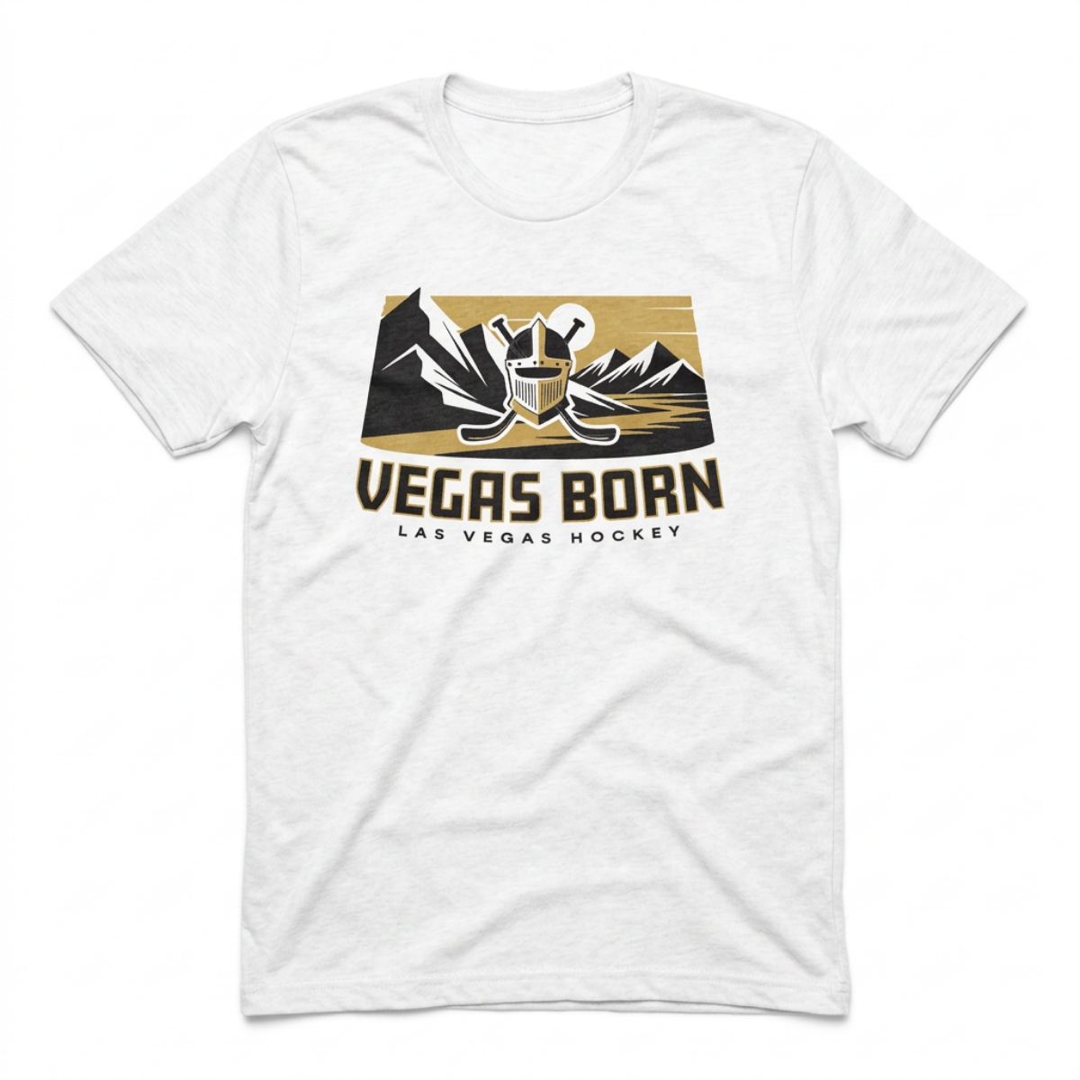Vegas Born Knight Las Vegas Golden Knights t-shirt in white