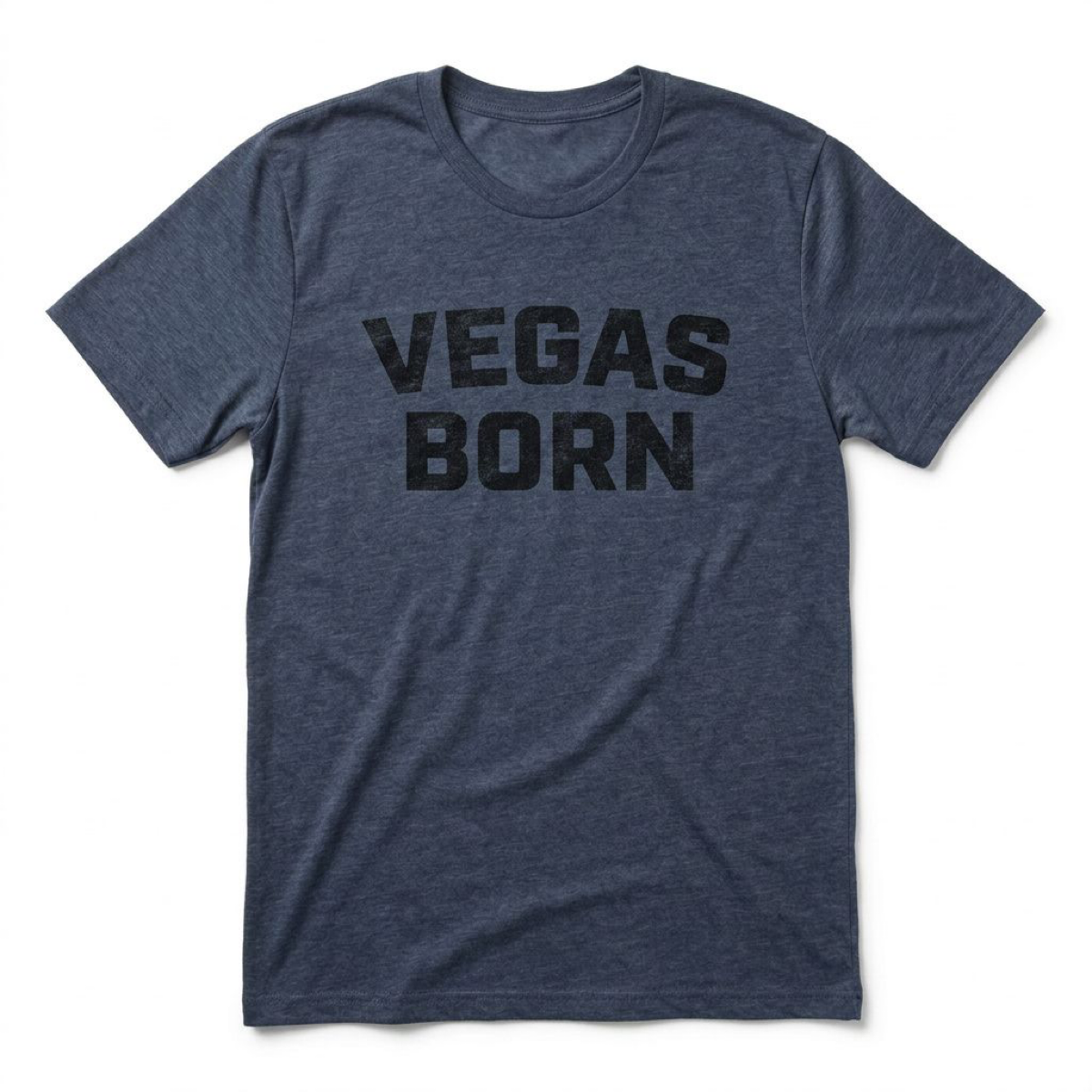 Vegas Born Las Vegas t-shirt in legion blue