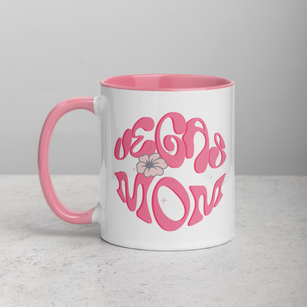 Vegas Mom Las Vegas coffee mug in white