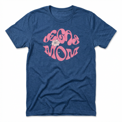 Vegas Mom Las Vegas t-shirt in royal blue