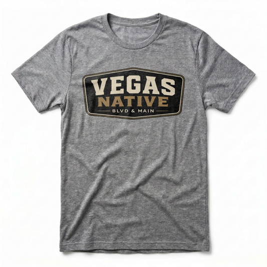 Las Vegas Native Badge T-Shirt