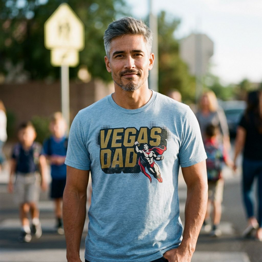 Vegas Super Dad T-Shirt